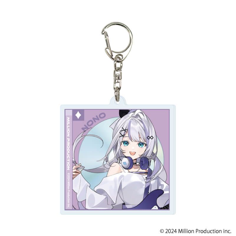 アクリルキーホルダー「Million Production」01/ロックver. ブラインド(5種)(描き起こしイラスト)