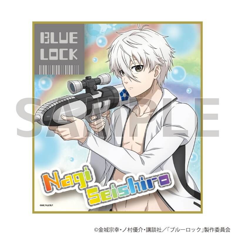 ミニ色紙「TVアニメ『ブルーロック』」02/水着ver. コンプリートBOX(全7種)(描き下ろしイラスト)