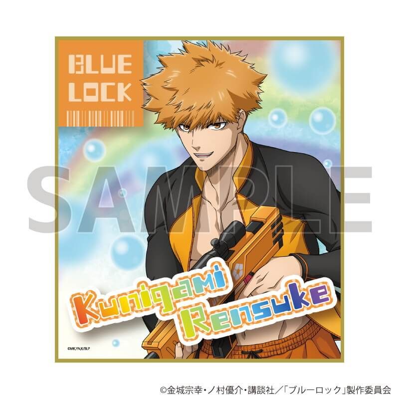 ミニ色紙「TVアニメ『ブルーロック』」02/水着ver. コンプリートBOX(全7種)(描き下ろしイラスト)