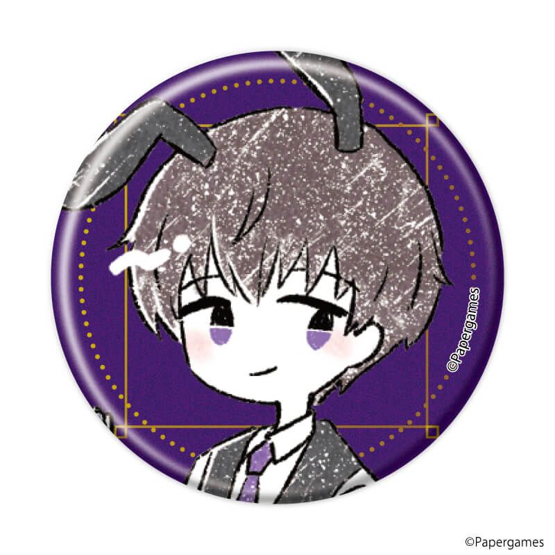 缶バッジ「恋とプロデューサー～EVOL×LOVE～」29/ブラインド(10種)(グラフアートイラスト)