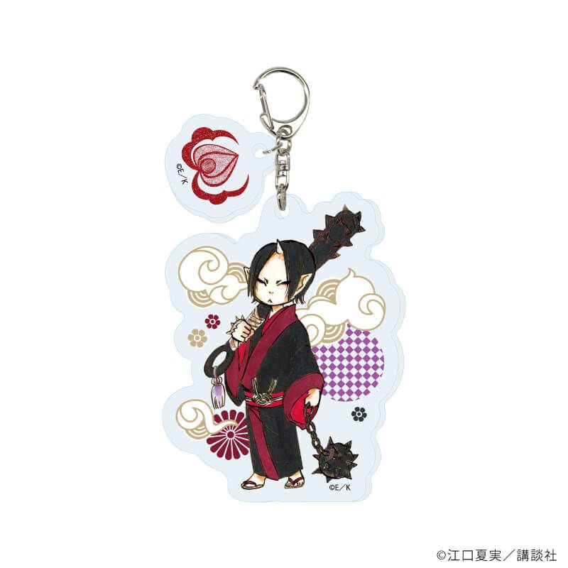 パーツ付きアクリルキーホルダー「鬼灯の冷徹」01/ブラインド(10種)(公式イラスト)