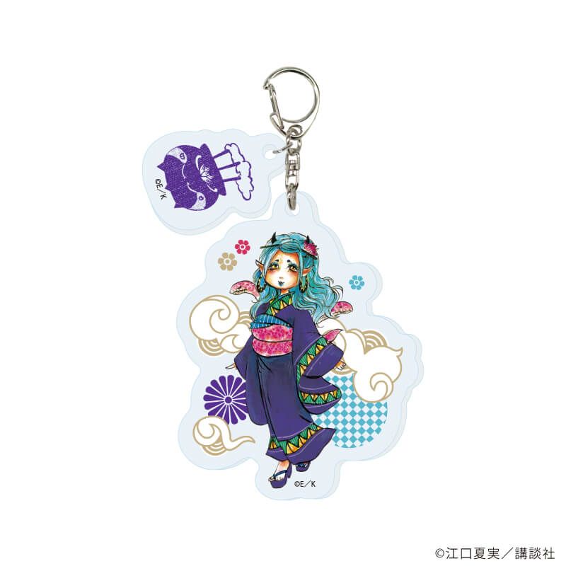 パーツ付きアクリルキーホルダー「鬼灯の冷徹」01/ブラインド(10種)(公式イラスト)