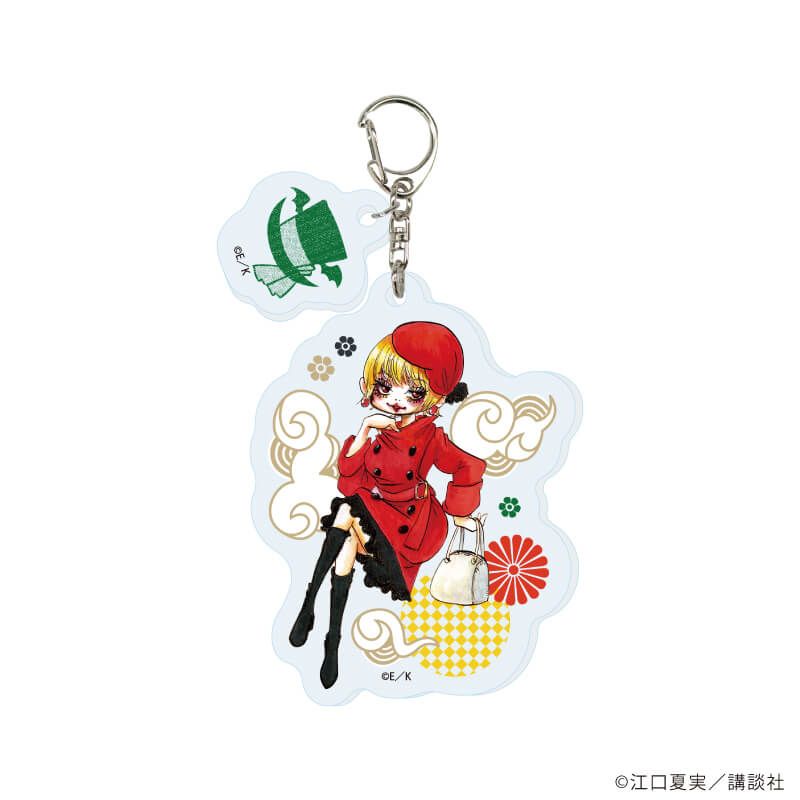 パーツ付きアクリルキーホルダー「鬼灯の冷徹」01/ブラインド(10種)(公式イラスト)