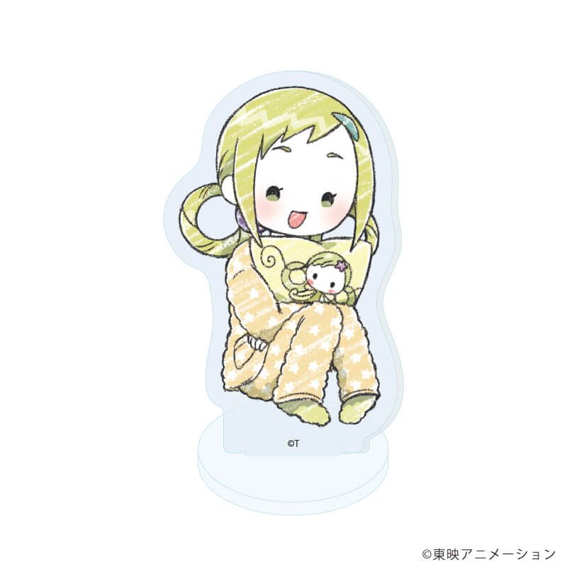 アクリルぷちスタンド「おジャ魔女どれみドッカ～ン！」04/パジャマver. ブラインド(7種)(グラフアートイラスト)