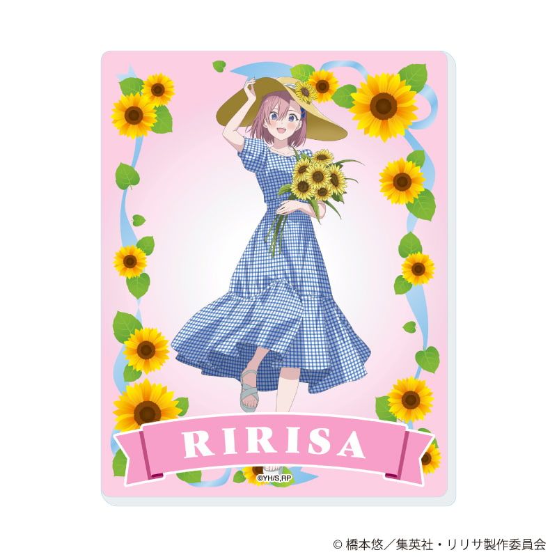 アクリルカード「2.5次元の誘惑」03/ひまわりver. ブラインド(6種)(描き下ろしイラスト)