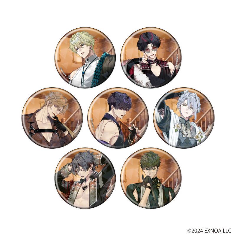 夢幻楼と眠れぬ蝶 ハート型缶バッジ 東狐葛葉 20個 夢幻楼と眠れぬ蝶 ハート型缶バッジ 東狐葛葉 20個