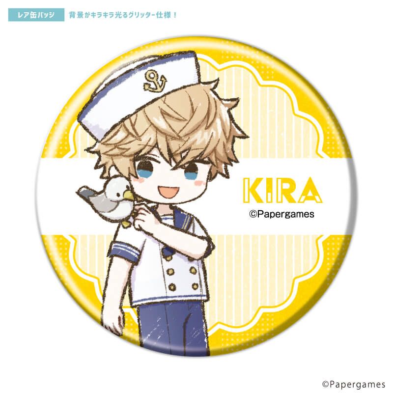 トレーディング缶バッジ(レア入り)「恋とプロデューサー〜EVOL×LOVE〜」20/1BOX8個入り(ノーマル全7種＋レア1種)(グラフアートイラスト)