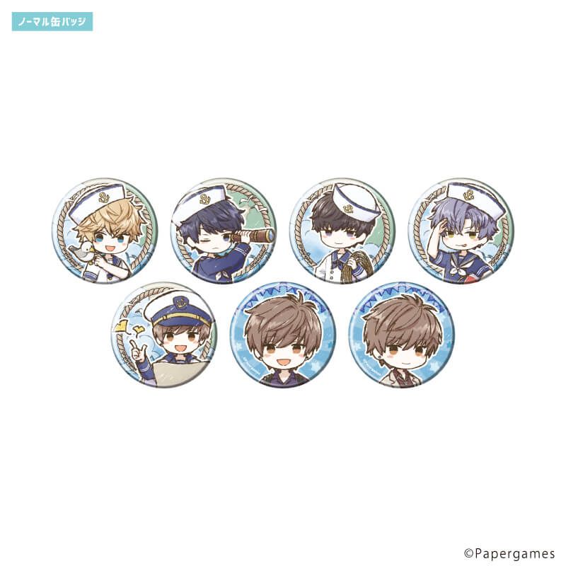 トレーディング缶バッジ(レア入り)「恋とプロデューサー〜EVOL×LOVE〜」20/ブラインド(14種)(ノーマル7種/レア7種)(グラフアートイラスト)