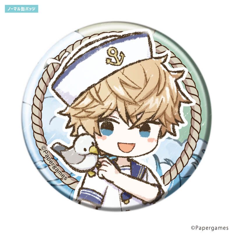 トレーディング缶バッジ(レア入り)「恋とプロデューサー〜EVOL×LOVE〜」20/ブラインド(14種)(ノーマル7種/レア7種)(グラフアートイラスト)