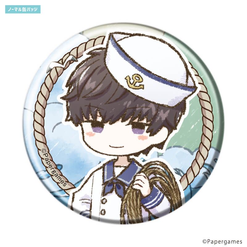 トレーディング缶バッジ(レア入り)「恋とプロデューサー〜EVOL×LOVE〜」20/ブラインド(14種)(ノーマル7種/レア7種)(グラフアートイラスト)