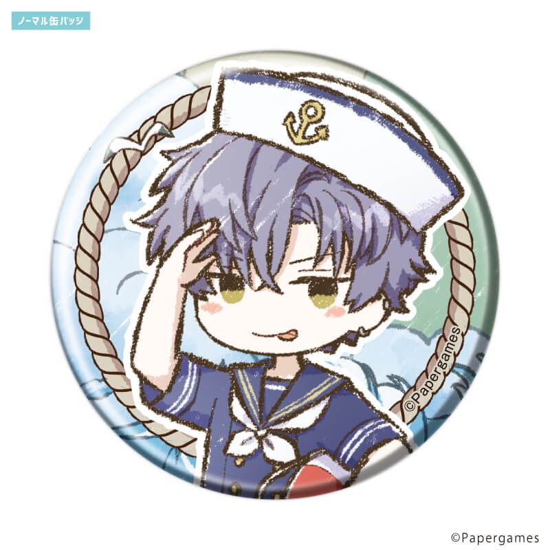 トレーディング缶バッジ(レア入り)「恋とプロデューサー〜EVOL×LOVE〜」20/ブラインド(14種)(ノーマル7種/レア7種)(グラフアートイラスト)