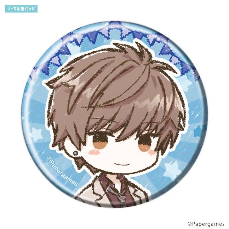 トレーディング缶バッジ(レア入り)「恋とプロデューサー〜EVOL×LOVE〜」20/ブラインド(14種)(ノーマル7種/レア7種)(グラフアートイラスト)