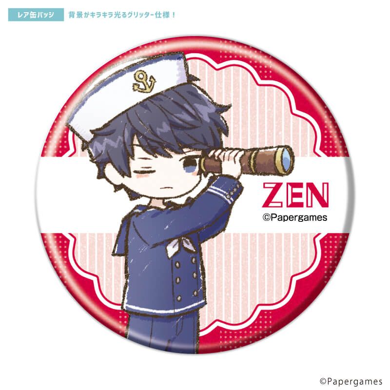 トレーディング缶バッジ(レア入り)「恋とプロデューサー〜EVOL×LOVE〜」20/ブラインド(14種)(ノーマル7種/レア7種)(グラフアートイラスト)