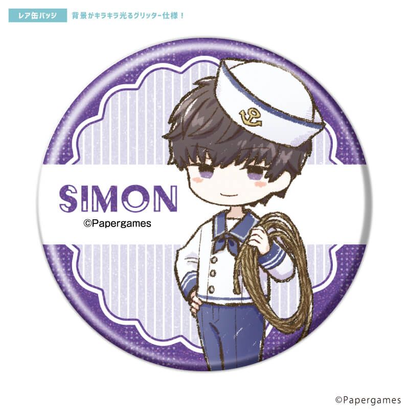 トレーディング缶バッジ(レア入り)「恋とプロデューサー〜EVOL×LOVE〜」20/ブラインド(14種)(ノーマル7種/レア7種)(グラフアートイラスト)