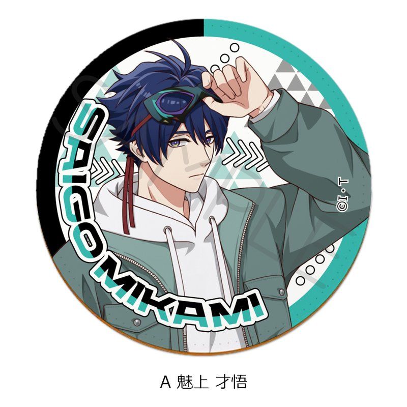 魅上才悟 仮面ライダー ライドカメンズ anime japan 缶バッジ