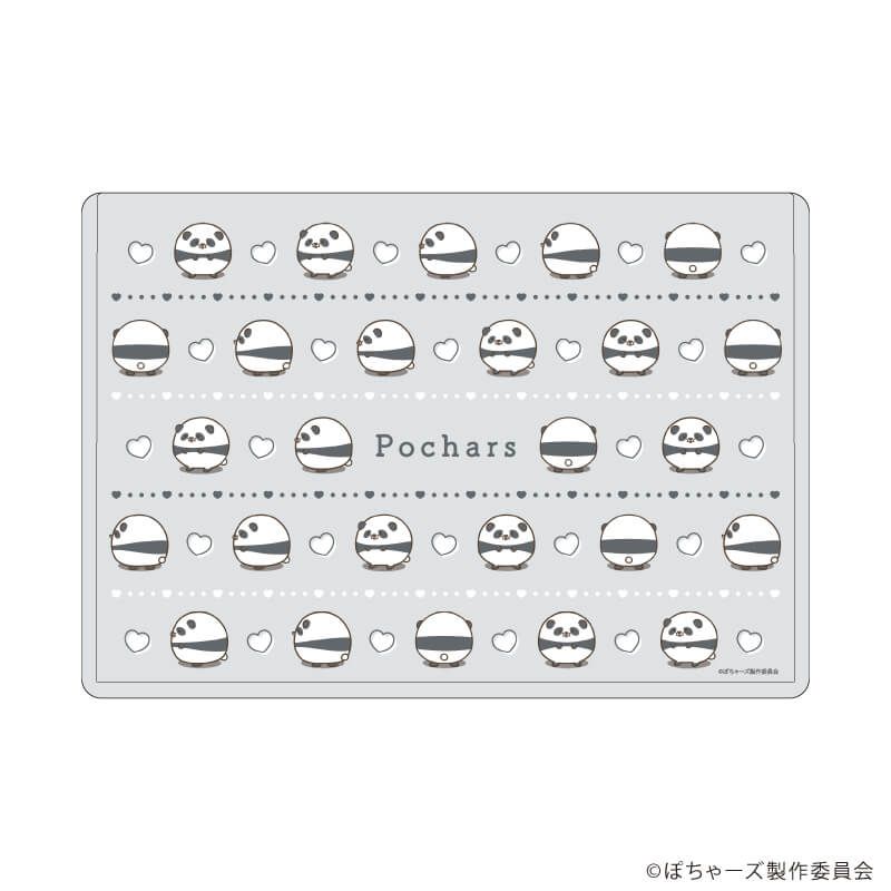 キャラクリアケース「ぽちゃーズ」02/ぽちゃーズパンダ(描き下ろしイラスト)