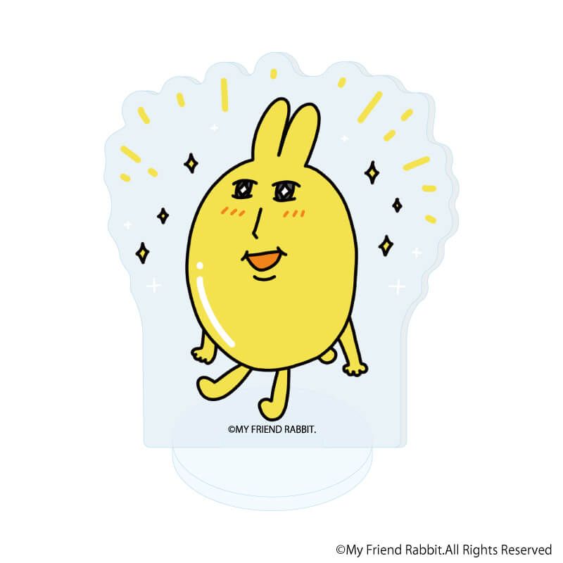アクリルぷちスタンド「優しいうさぎさん」01/コンプリートBOX(全5種)(公式イラスト)