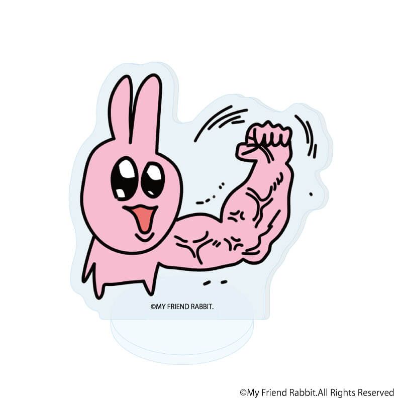 アクリルぷちスタンド「優しいうさぎさん」01/コンプリートBOX(全5種)(公式イラスト)