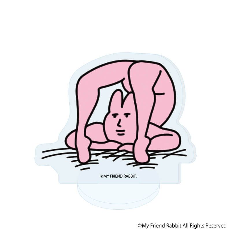 アクリルぷちスタンド「優しいうさぎさん」01/ブラインド(5種)(公式イラスト)