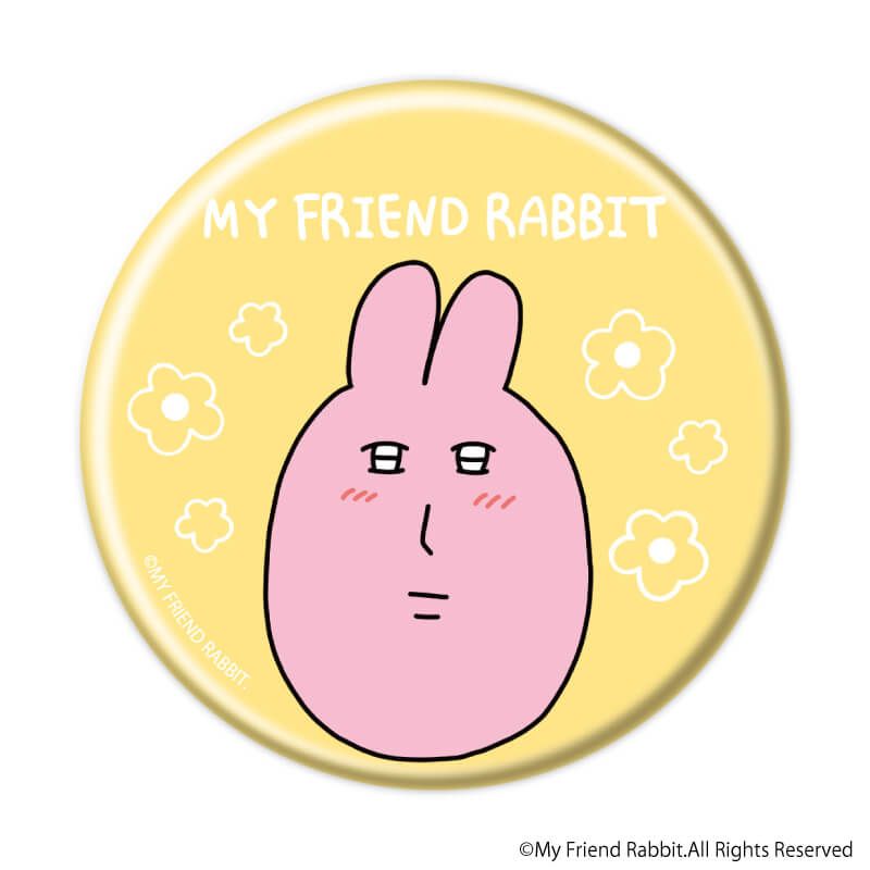 缶バッジ「優しいうさぎさん」01/ブラインド(10種)(公式イラスト)
