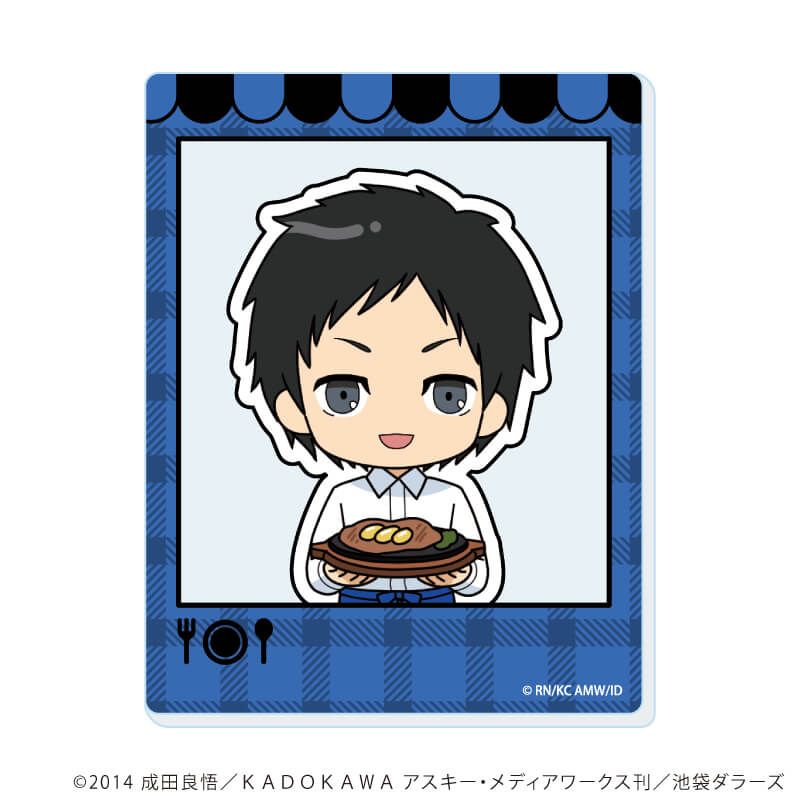 アクリルカード「デュラララ!!×2」02/ブラインド(6種)(POP Artイラスト)