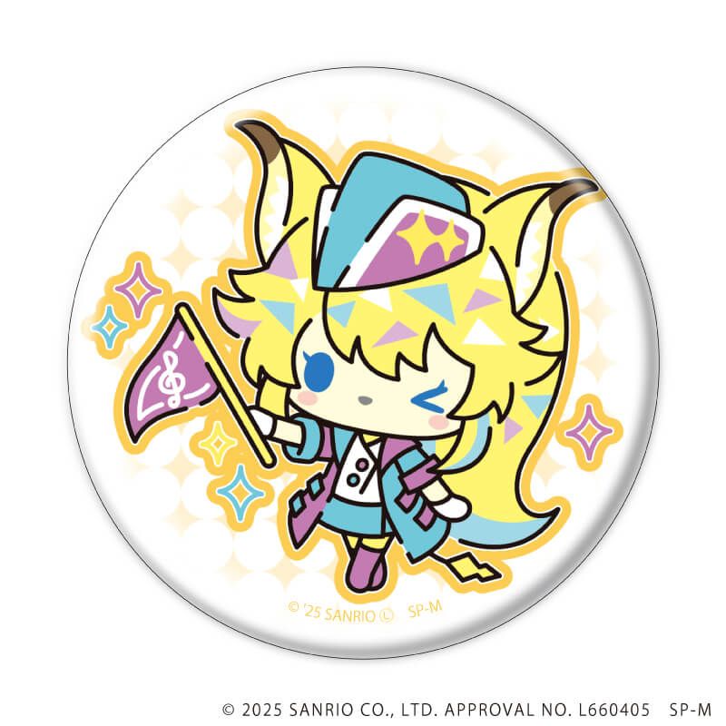 缶バッジ「SHOW BY ROCK!!」49/カラフルポップver. ブラインド(12種)(描き下ろしイラスト)