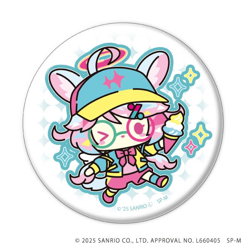 缶バッジ「SHOW BY ROCK!!」49/カラフルポップver. ブラインド(12種)(描き下ろしイラスト)