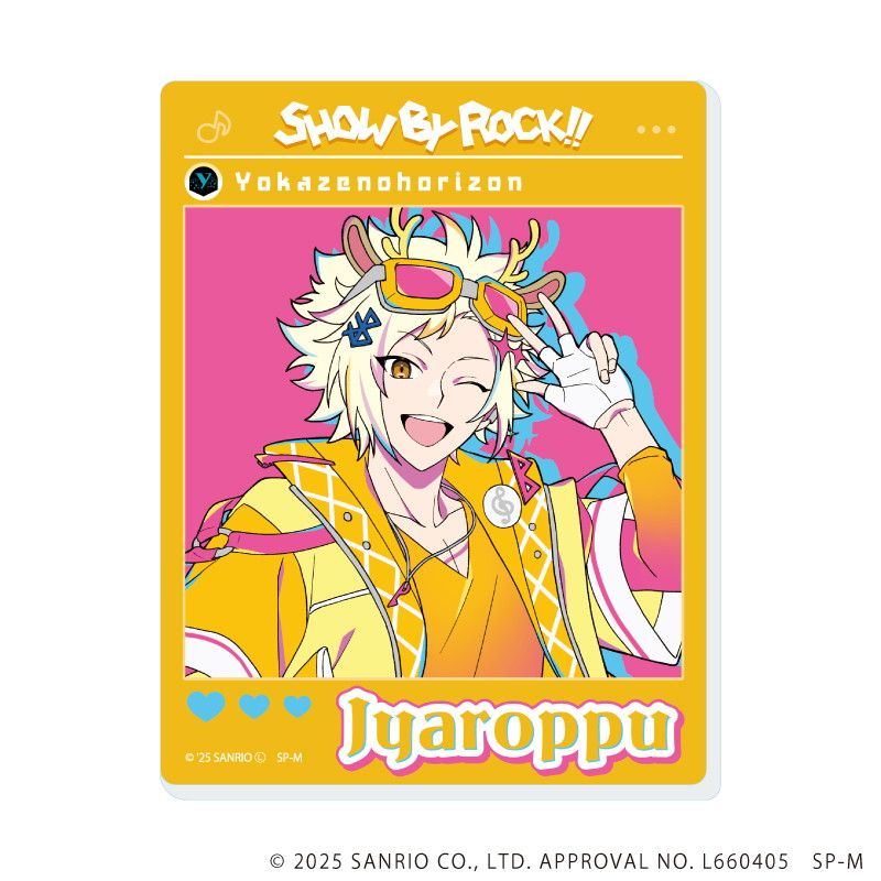 アクリルカード「SHOW BY ROCK!!」41/カラフルポップver. ブラインド(12種)(描き下ろしイラスト)