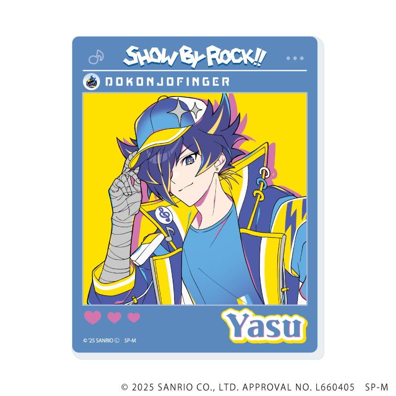 アクリルカード「SHOW BY ROCK!!」41/カラフルポップver. ブラインド(12種)(描き下ろしイラスト)