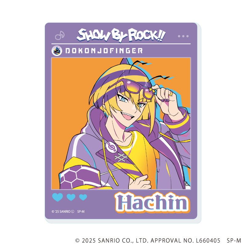 アクリルカード「SHOW BY ROCK!!」41/カラフルポップver. ブラインド(12種)(描き下ろしイラスト)