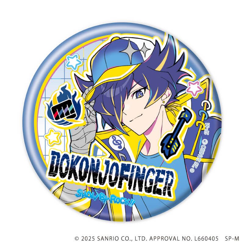 缶バッジ「SHOW BY ROCK!!」48/カラフルポップver. ブラインド(12種)(描き下ろしイラスト)