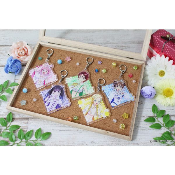 前橋ウィッチーズ アクリルキーホルダー【三俣チョコ】