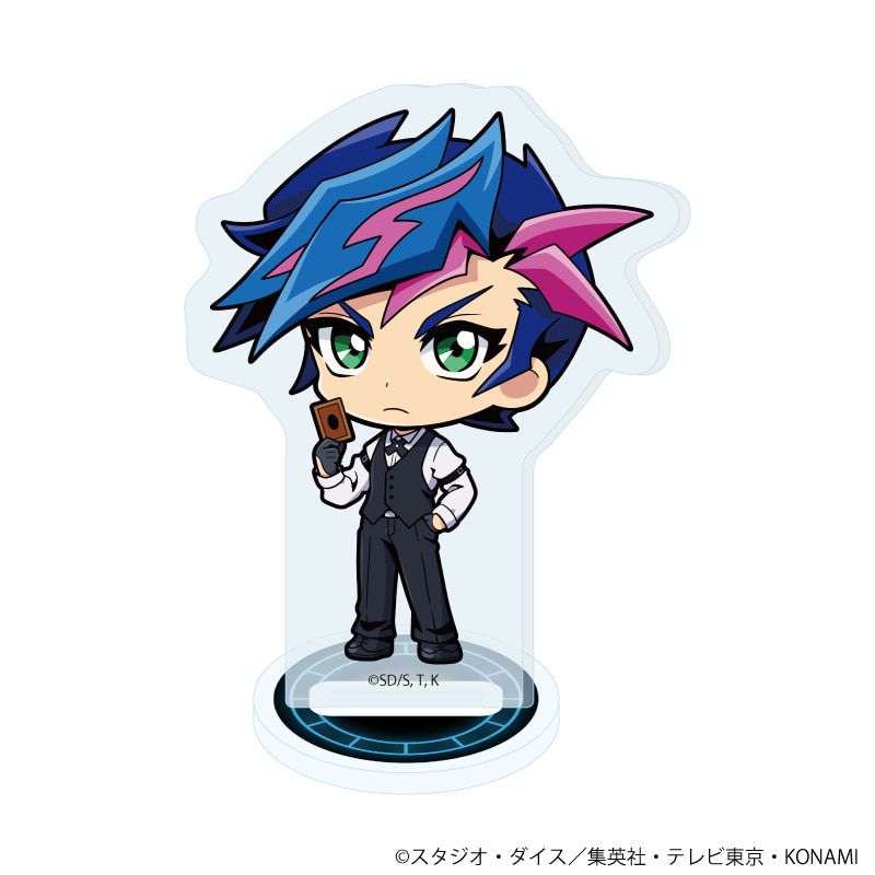 アクリルぷちスタンド「遊☆戯☆王VRAINS」07/ディーラー風ver. ブラインド(6種)(ミニキャライラスト)