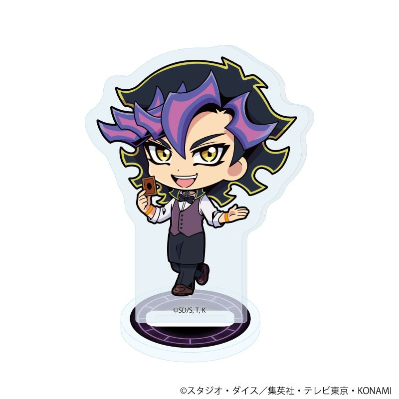 アクリルぷちスタンド「遊☆戯☆王VRAINS」07/ディーラー風ver. ブラインド(6種)(ミニキャライラスト)