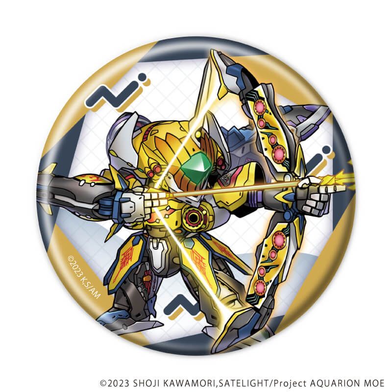 缶バッジ「想星のアクエリオン Myth of Emotions」01/ブラインド(10種)(公式イラスト)