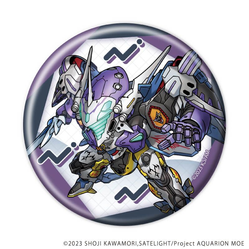 缶バッジ「想星のアクエリオン Myth of Emotions」01/ブラインド(10種)(公式イラスト)