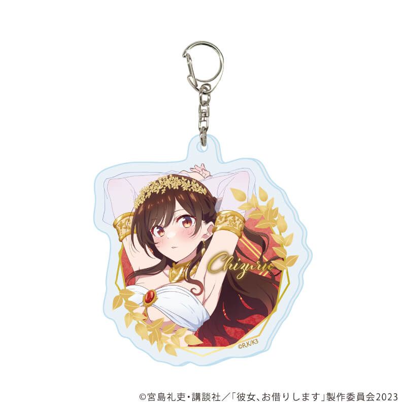 アクリルキーホルダー「TVアニメ『彼女、お借りします』」35/女神ver. ブラインド(5種)(描き下ろしイラスト)