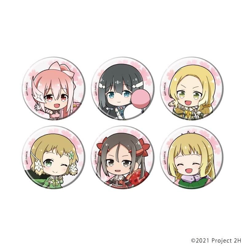 缶バッジ「結城友奈は勇者である 大満開の章」03/ブラインド(6種)(ミニキャライラスト)