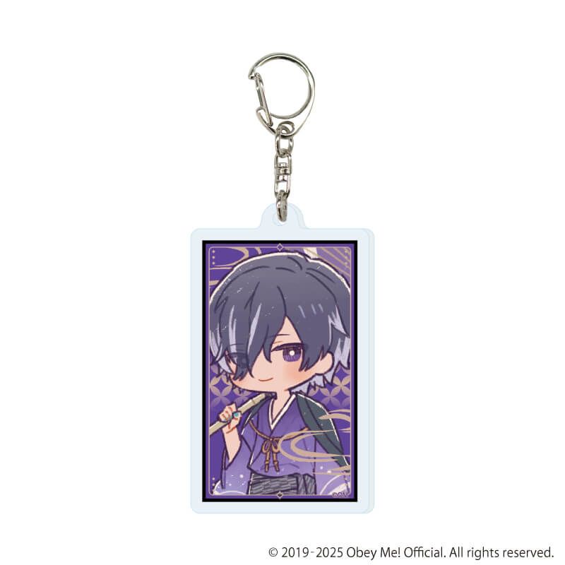 アクリルキーホルダー「Obey Me! Nightbringer」15/百鬼夜行ver. コンプリートBOX(全7種)(レトロアートイラスト)