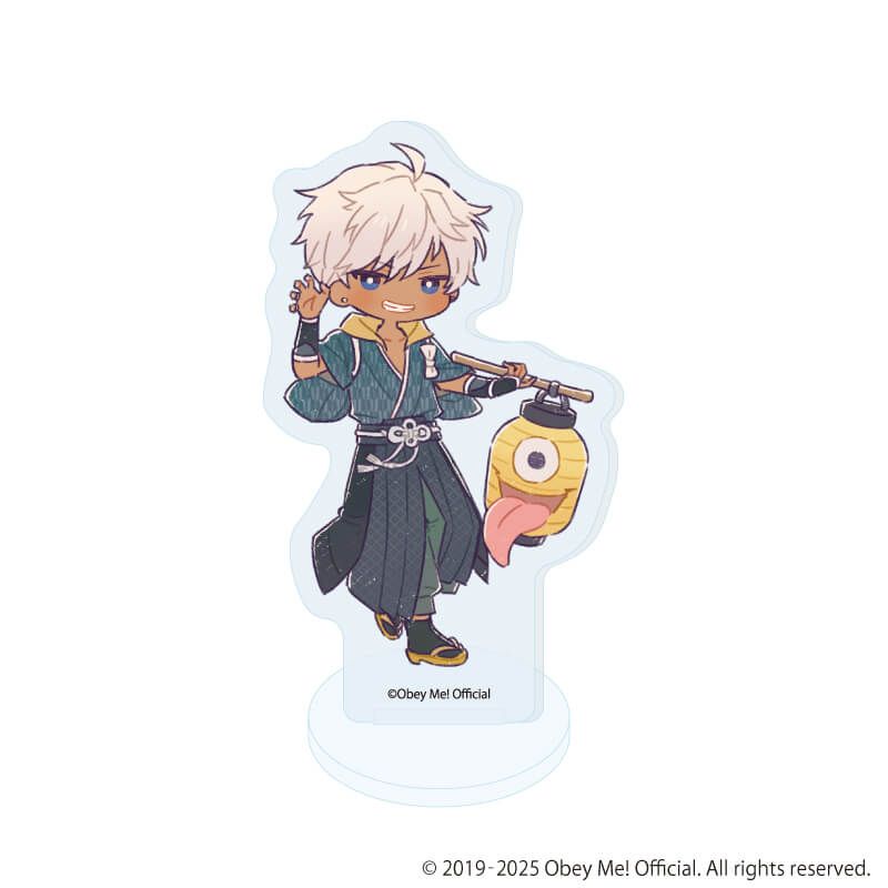 アクリルぷちスタンド「Obey Me! Nightbringer」19/百鬼夜行ver. コンプリートBOX(全7種)(レトロアートイラスト)