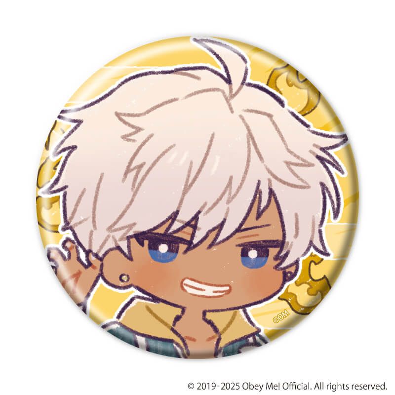 缶バッジ「Obey Me! Nightbringer」27/百鬼夜行ver. コンプリートBOX(全7種)(レトロアートイラスト)