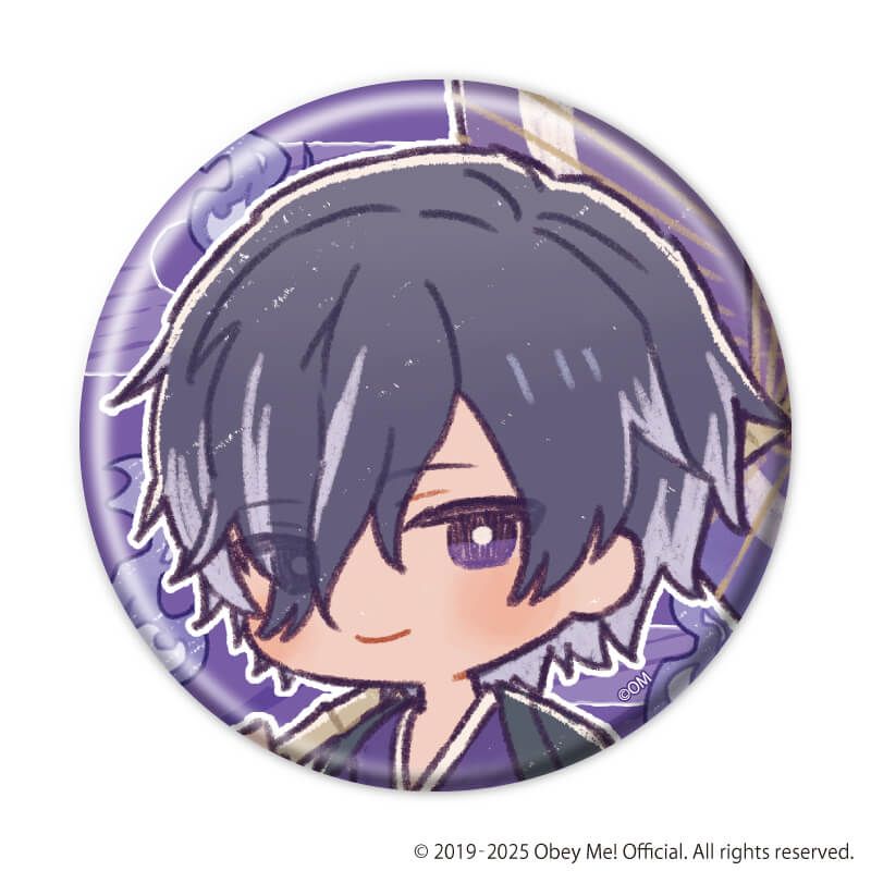 缶バッジ「Obey Me! Nightbringer」27/百鬼夜行ver. コンプリートBOX(全7種)(レトロアートイラスト)