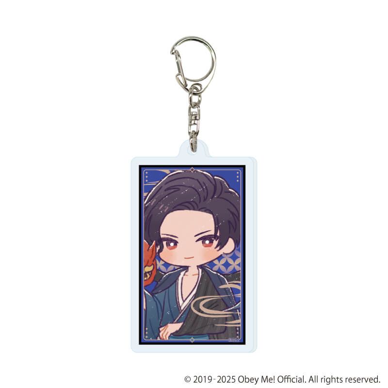 アクリルキーホルダー「Obey Me! Nightbringer」15/百鬼夜行ver. ブラインド(7種)(レトロアートイラスト)