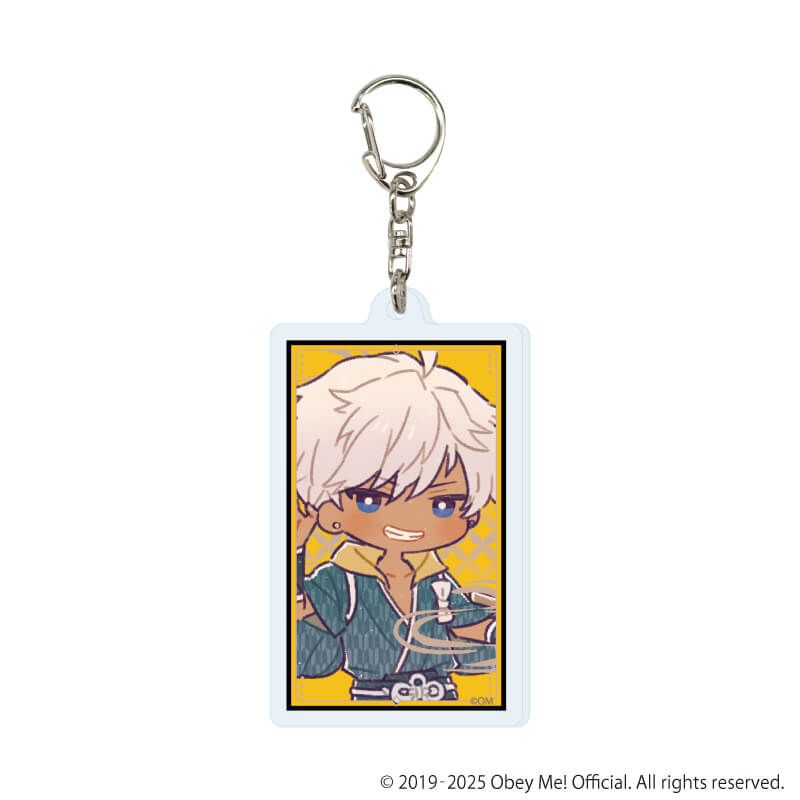 アクリルキーホルダー「Obey Me! Nightbringer」15/百鬼夜行ver. ブラインド(7種)(レトロアートイラスト)