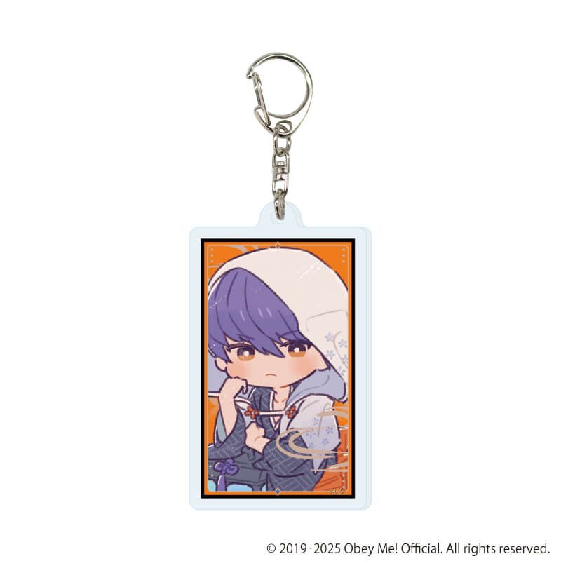 アクリルキーホルダー「Obey Me! Nightbringer」15/百鬼夜行ver. ブラインド(7種)(レトロアートイラスト)
