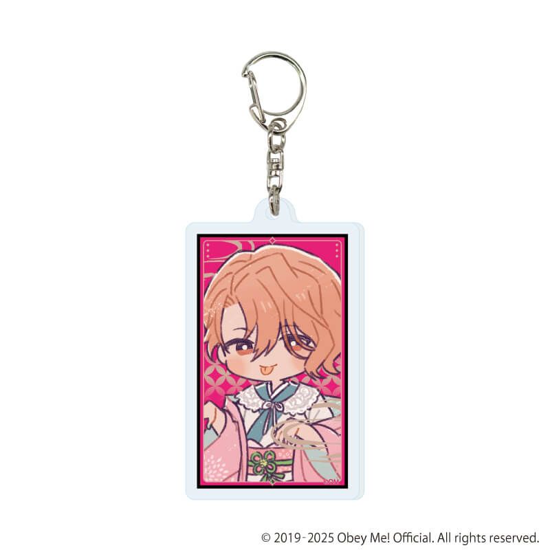 アクリルキーホルダー「Obey Me! Nightbringer」15/百鬼夜行ver. ブラインド(7種)(レトロアートイラスト)