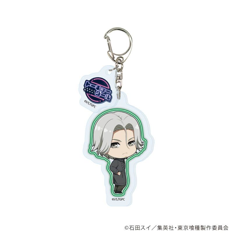 パーツ付きアクリルキーホルダー「東京喰種」01/コンプリートBOX(全6種)(ミニキャライラスト)