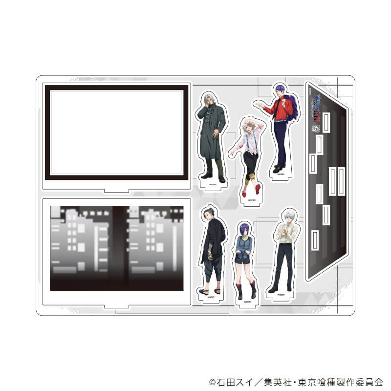 アクリルジオラマ「東京喰種」01/集合デザイン(描き下ろしイラスト)