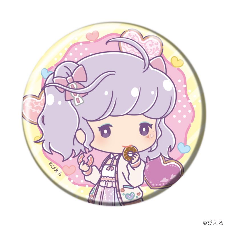 缶バッジ「魔法の天使クリィミーマミ」11/食べ歩きスイーツver. コンプリートBOX(全5種)(Candy artイラスト)