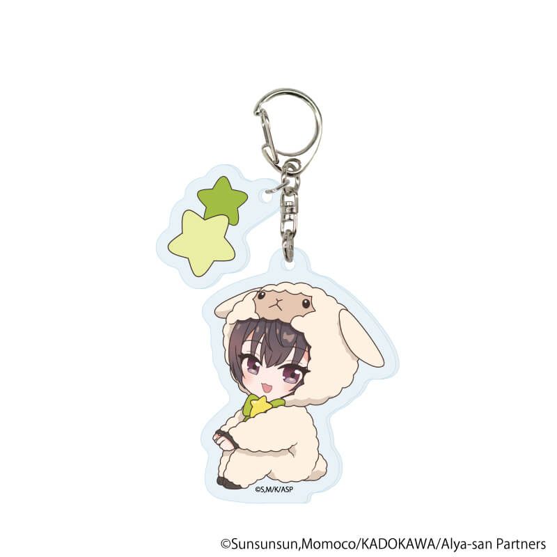 パーツ付きアクリルキーホルダー「時々ボソッとロシア語でデレる隣のアーリャさん」01/フルーツ×アニマルver.　コンプリートBOX(全8種)(POP Artイラスト)